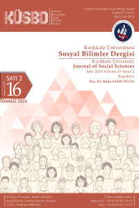 Cilt 16 Sayı 2 Kapak