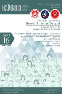 Cilt 16 Sayı 3 Özel Sayı Kapak
